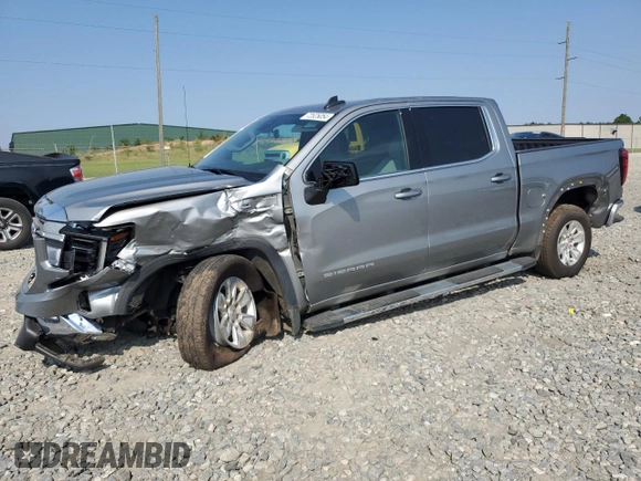 2023 GMC Sierra 1500 with VIN 3GTPHBED5PG192259, listed as a Copart auction lot 72525054 with 25,153 mi miles and Salvage Title. Bid and sale history available at DreamBid. Image 1.