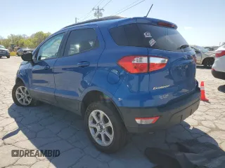 2021 Ford EcoSport SE z VIN MAJ6S3GL6MC409572, wystawiony jako Copart lot #53320685 z przebiegiem 26 448 mil mil oraz Szkoda całkowita • Salvage title. Historia ofert i sprzedaży dostępna na DreamBid. Obrazek 2.