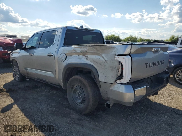 2023 Toyota Tundra 1794 Edition with VIN 5TFMA5AB6PX026745, listed as a Copart auction lot 56487415 with 30,545 mi miles and Salvage title. Bid and sale history available at DreamBid. Image 2.