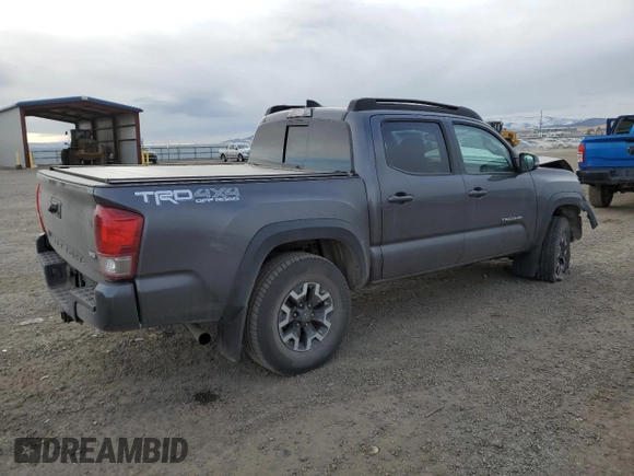2017 Toyota Tacoma SR5 with VIN 5TFCZ5AN3HX070623, listed as a Copart auction lot 49602285 with 53,025 mi miles and Salvage title. Bid and sale history available at DreamBid. Image 3.