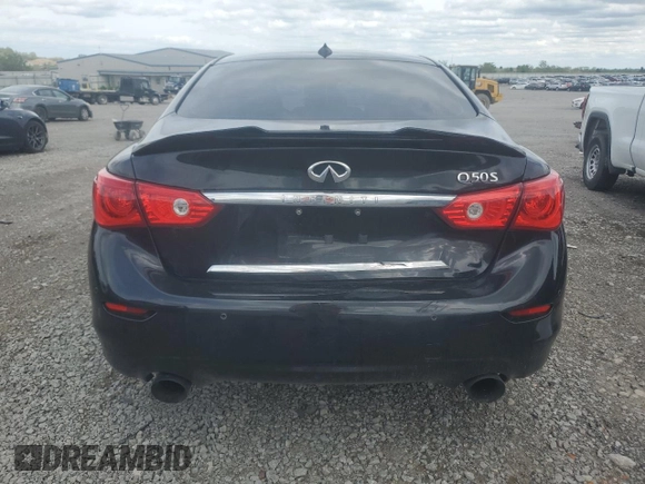 2017 Infiniti Q50 Sport z VIN JN1EV7AP9HM736244, wystawiony jako Copart lot #53419965 z przebiegiem 81 629 mil mil oraz Szkoda całkowita • Salvage title. Historia ofert i sprzedaży dostępna na DreamBid. Obrazek 6.