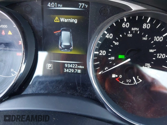 2015 Nissan Rogue SV with VIN KNMAT2MT1FP502320, listed as a IAAI auction lot 42095565 with 93,422 mi miles and . Bid and sale history available at carsss.com. Image 15.
