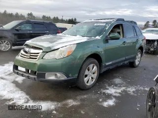 2010 Subaru Outback Prem All-Weathr/Pwr Moon with VIN 4S4BRBGC1A3371318, listed as a Copart auction lot 86132124 with 120,682 mi miles and Salvage Title. Bid and sale history available at carsss.com. Image 1.