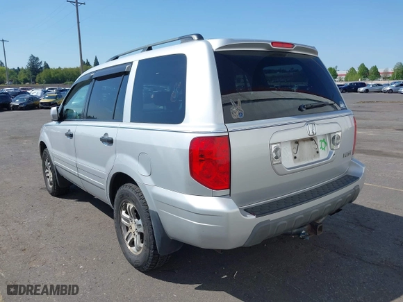 2004 Honda Pilot EX with VIN 2HKYF18684H602542, listed as a IAAI auction lot 42116418 with 240,737 mi miles. Bid and sale history available at carsss.com. Image 3.