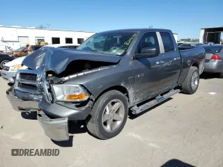 2009 Dodge 1500 SLT with VIN 1D3HB18T09S701535, listed as a Copart auction lot 82657304 with 186,840 mi miles and Salvage title. Bid and sale history available at DreamBid. Image 1.