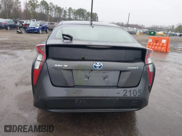 2017 Toyota Prius Two with VIN JTDKBRFU2H3050409, listed as a IAAI auction lot 41876149 with 43,849 mi miles and . Bid and sale history available at DreamBid. Image 16.