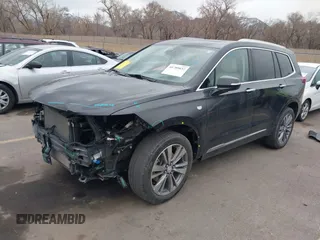 2022 Cadillac XT6 Premium Luxury with VIN 1GYKPDRS3NZ135129, listed as a IAAI auction lot 41789037 with 25,607 mi miles. Bid and sale history available at carsss.com. Image 21.