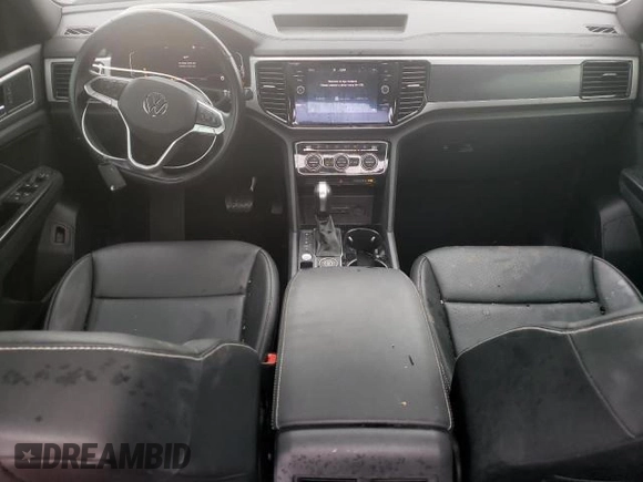 2020 Volkswagen Atlas SEL z VIN 1V2ME2CAXLC232299, wystawiony jako Copart lot #57298205 z przebiegiem 55 151 mil mil oraz Szkoda całkowita • Salvage title. Historia ofert i sprzedaży dostępna na DreamBid. Obrazek 8.