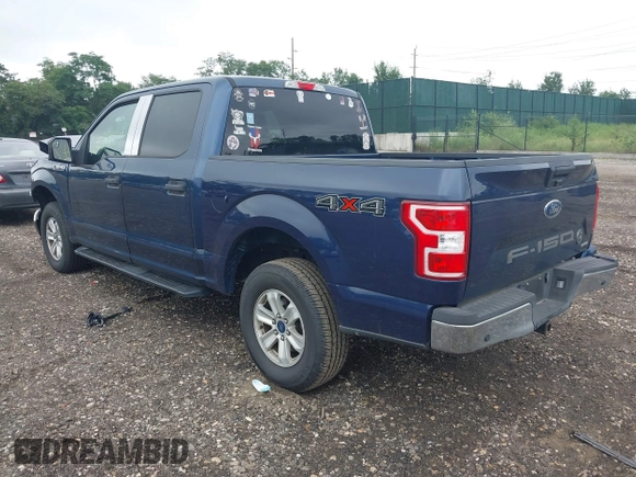 2018 Ford F-150 XL with VIN 1FTEW1EP6JKF00220, listed as a IAAI auction lot 42669759 with 93,996 mi miles and . Bid and sale history available at DreamBid. Image 3.