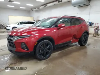 2019 Chevrolet Blazer RS с VIN 3GNKBJRS3KS684817, выставлен на аукционе Copart как лот 60059215 с пробегом 75 478 миль миль и Чистый • Clean title. История ставок и продаж доступна на DreamBid. Изображение 1.