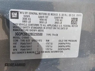 2011 Chevrolet Silverado 1500 LT with VIN 3GCPCSE02BG239588, listed as a IAAI auction lot 41963388 with 253,620 mi miles and . Bid and sale history available at DreamBid. Image 9.