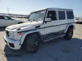 2017 Mercedes-Benz G with VIN WDCYC7FF7HX263002, listed as a Copart auction lot 50230625 with 46,704 mi miles and Salvage Title. Bid and sale history available at DreamBid. Image 1.