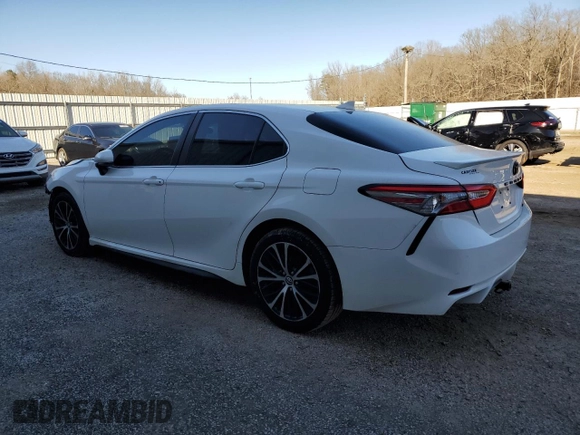 2019 Toyota Camry LE with VIN 4T1B11HK4KU818825, listed as a Copart auction lot 41471675 with 143,925 mi miles and Salvage Title. Bid and sale history available at carsss.com. Image 2.