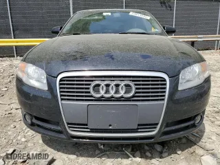 2007 Audi A4 2.0T with VIN WAUAF48H07K031118, listed as a Copart auction lot 54013895 with 107,104 mi miles and Clean Title. Bid and sale history available at carsss.com. Image 5.