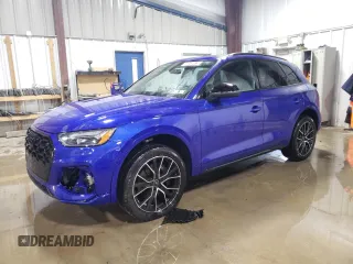 2022 Audi SQ5 Premium Plus with VIN WA1B4AFY7N2041683, listed as a Copart auction lot 51751234 with 15,660 mi miles and Salvage Title. Bid and sale history available at carsss.com. Image 1.