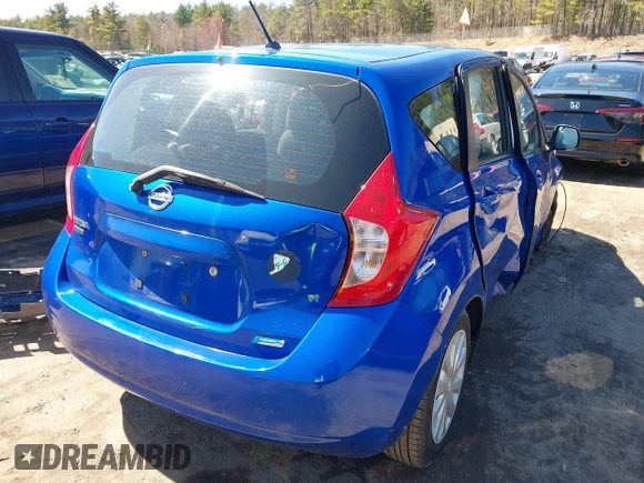2014 Nissan Note S Plus with VIN 3N1CE2CP5EL410809, listed as a IAAI auction lot 41986780 with 100,992 mi miles and . Bid and sale history available at DreamBid. Image 4.