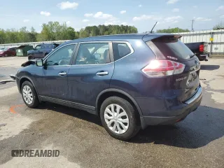 2015 Nissan Rogue SV with VIN KNMAT2MT6FP551478, listed as a Copart auction lot 51217215 with 47,083 mi miles and Salvage Title. Bid and sale history available at DreamBid. Image 2.