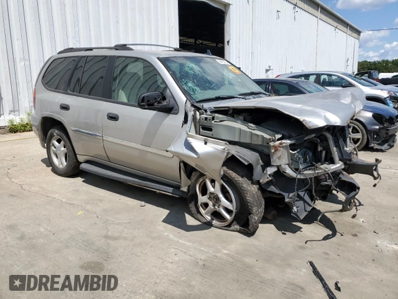 2007 GMC Envoy SLT with VIN 1GKDT13SX72181610, listed as a Copart auction lot 68493434 with Not Provided miles and Salvage Title. Bid and sale history available at DreamBid. Image 4.
