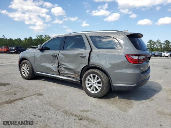 2022 Dodge Durango SXT with VIN 1C4RDHAG9NC102926, listed as a Copart auction lot 59113514 with 39,415 mi miles and Salvage Title. Bid and sale history available at carsss.com. Image 2.