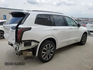 2023 Cadillac XT6 AWD Sport with VIN 1GYKPGRS1PZ142911, listed as a Copart auction lot 63526074 with 21,982 mi miles and Clean Title. Bid and sale history available at carsss.com. Image 3.