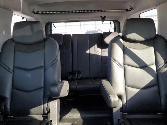2018 Cadillac Escalade Premium Luxury with VIN 1GYS4CKJ0JR160293, listed as a Copart auction lot 88935895 with 99,035 mi miles and Salvage Title. Bid and sale history available at carsss.com. Image 10.