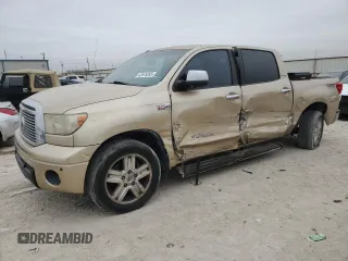 2010 Toyota Tundra 4WD Truck LTD with VIN 5TFHW5F14AX095802, listed as a Copart auction lot 42676385 with 0 mi miles and Salvage Title. Bid and sale history available at carsss.com. Image 1.