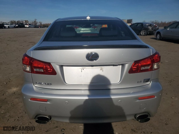 2008 Lexus IS F with VIN JTHBP262585003921, listed as a Copart auction lot 82384074 with NaN miles and Salvage Title. Bid and sale history available at carsss.com. Image 6.