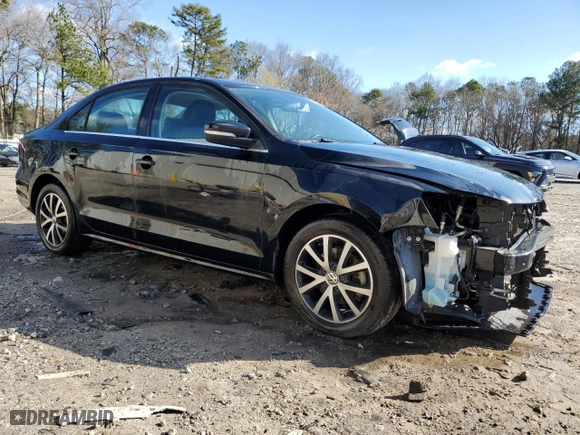 2017 Volkswagen Jetta 1.4T SE with VIN 3VWDB7AJ3HM228009, listed as a Copart auction lot 48048335 with 113,361 mi miles and Salvage Title. Bid and sale history available at carsss.com. Image 4.