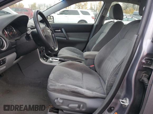 2007 Mazda 6 S Sport VE with VIN 1YVHP80D575M13667, listed as a Copart auction lot 80894484 with 188,180 mi miles and Salvage Title. Bid and sale history available at DreamBid. Image 7.