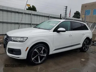 2019 Audi Q7 Prestige z VIN WA1VAAF71KD025329, wystawiony jako Copart lot #59029895 z przebiegiem 64 126 mil mil oraz Szkoda całkowita • Salvage title. Historia ofert i sprzedaży dostępna na DreamBid. Obrazek 1.