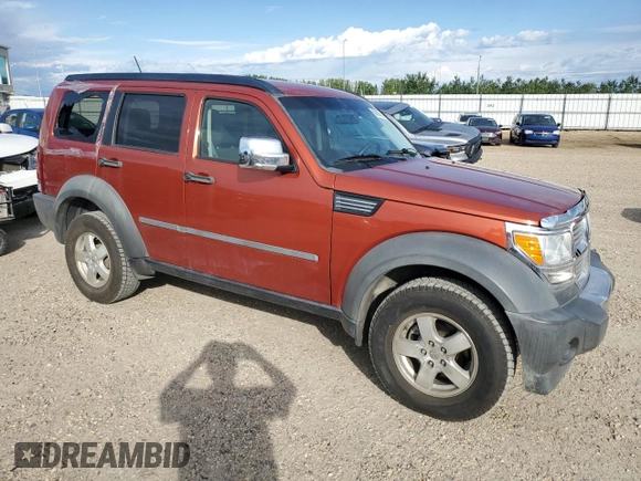 2007 Dodge Nitro SXT with VIN 1D8GU28K37W653600, listed as a Copart auction lot 63639355 with 78,169 mi miles and Clean title. Bid and sale history available at DreamBid. Image 4.