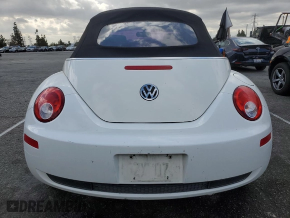 2007 Volkswagen Beetle with VIN 3VWFG31Y07M410653, listed as a Copart auction lot 44864215 with 163,204 mi miles and Clean Title. Bid and sale history available at DreamBid. Image 6.