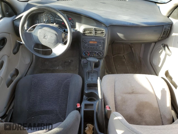 2000 Saturn SL with VIN 1G8ZH5283YZ169267, listed as a Copart auction lot 42626335 with 131,556 mi miles and Salvage Title. Bid and sale history available at carsss.com. Image 8.