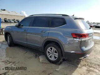 2021 Volkswagen Atlas S with VIN 1V2AP2CA9MC503478, listed as a Copart auction lot 73051284 with 51,140 mi miles and Salvage title. Bid and sale history available at DreamBid. Image 2.