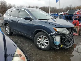 2015 Nissan Rogue SL with VIN 5N1AT2MV1FC926729, listed as a Copart auction lot 47971055 with 101,761 mi miles and Salvage Title. Bid and sale history available at carsss.com. Image 4.