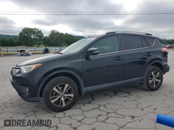 2018 Toyota RAV4 XLE with VIN 2T3WFREV4JW429334, listed as a Copart auction lot 56934855 with 117,761 mi miles and Salvage title. Bid and sale history available at DreamBid. Image 1.