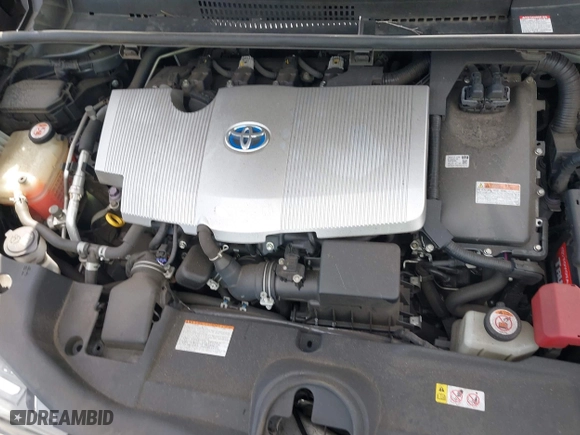 2019 Toyota Prius LE with VIN JTDL9RFUXK3005094, listed as a IAAI auction lot 41948749 with 98,156 mi miles. Bid and sale history available at carsss.com. Image 10.