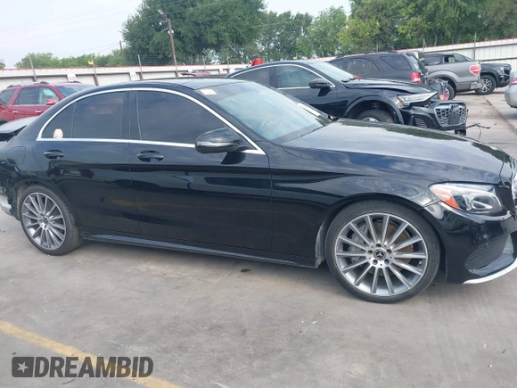2018 Mercedes-Benz C 300 with VIN WDDWF4JB9JR347779, listed as a IAAI auction lot 42265597 with 62,385 mi miles and . Bid and sale history available at DreamBid. Image 14.