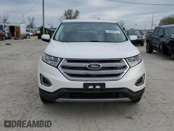 2015 Ford Edge SEL with VIN 2FMTK4J87FBB30248, listed as a Copart auction lot 53050215 with 90,493 mi miles and Salvage Title. Bid and sale history available at carsss.com. Image 5.