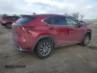 2021 Lexus NX with VIN JTJDJRDZ8M5015444, listed as a Copart auction lot 89261605 with 63,527 mi miles and Salvage Title. Bid and sale history available at carsss.com. Image 3.