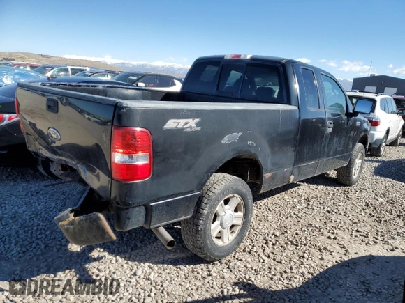 2005 Ford F-150 STX with VIN 1FTRX14WX5NA48994, listed as a Copart auction lot 46695035 with 253,055 mi miles and Salvage Title. Bid and sale history available at carsss.com. Image 3.