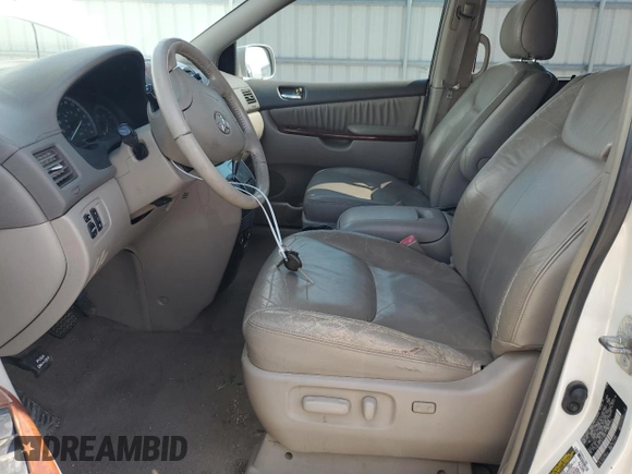 2005 Toyota Sienna XLE with VIN 5TDZA22C35S310882, listed as a Copart auction lot 49956055 with 270,896 mi miles and Salvage Title. Bid and sale history available at DreamBid. Image 7.
