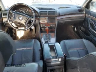 1999 BMW 7 Series 740il with VIN WBAGH833XXDP05481, listed as a Copart auction lot 85510534 with 159,680 mi miles and Salvage Title. Bid and sale history available at carsss.com. Image 8.