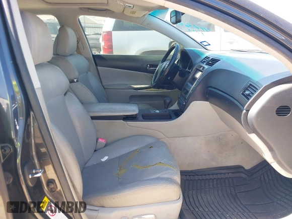 2008 Lexus GS 350 with VIN JTHBE96SX80039065, listed as a IAAI auction lot 41736450 with 202,082 mi miles. Bid and sale history available at carsss.com. Image 5.