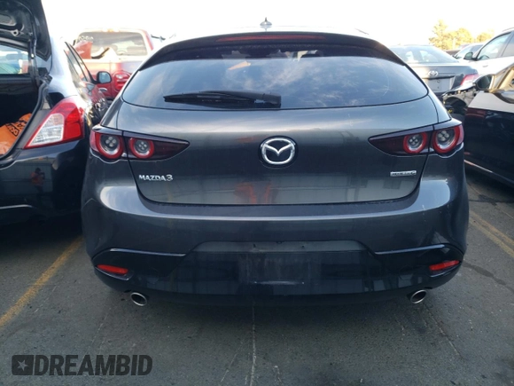 2019 Mazda Mazda3 Hatchback w/Preferred Pkg with VIN JM1BPAMM7K1118633, listed as a Copart auction lot 69500172 with 0 mi miles. Bid and sale history available at carsss.com. Image 6.