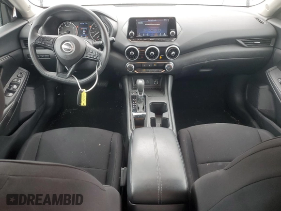 2024 Nissan Sentra S with VIN 3N1AB8BV2RY233826, listed as a Copart auction lot 55611685 with 23,264 mi miles and Salvage title. Bid and sale history available at DreamBid. Image 8.
