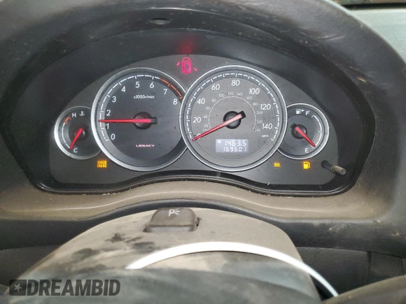 2007 Subaru Legacy Special with VIN 4S3BL616076201412, listed as a Copart auction lot 60261525 with 169,601 mi miles and Salvage title. Bid and sale history available at DreamBid. Image 9.