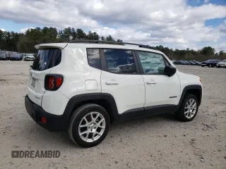 2022 Jeep Renegade Sport with VIN ZACNJDA19NPN67792, listed as a Copart auction lot 43924905 with 28,652 mi miles and Salvage title. Bid and sale history available at DreamBid. Image 3.