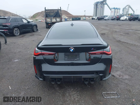2022 BMW M4 Competition xDrive с VIN WBS43AZ04NCJ24059, выставлен на аукционе IAAI как лот 42182813 с пробегом 27 682 миль миль и . История ставок и продаж доступна на DreamBid. Изображение 16.