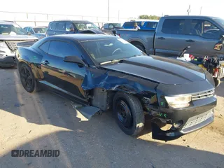 2014 Chevrolet Camaro LT z VIN 2G1FF1E30E9200156, wystawiony jako IAAI lot #41670384 z przebiegiem 115 812 mil mil oraz . Historia ofert i sprzedaży dostępna na DreamBid. Obrazek 1.